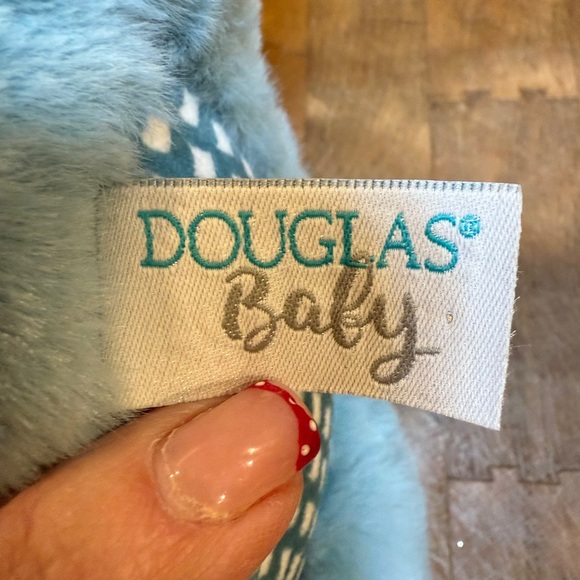 Douglas Baby Light Blue Plush Dragon Ultra Soft Stuffed Animal Cuddle Toy - Picture 8 of 14